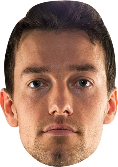 Jolyon Palmer Celebrity Face Mask