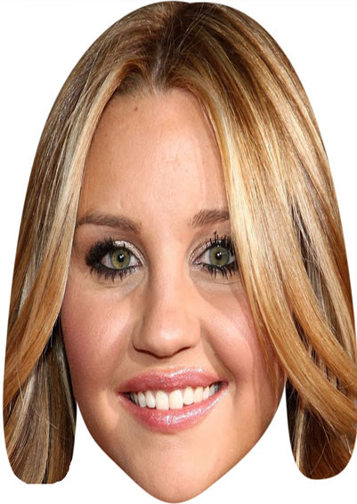 Amanda Bynes Tv Stars Face Mask