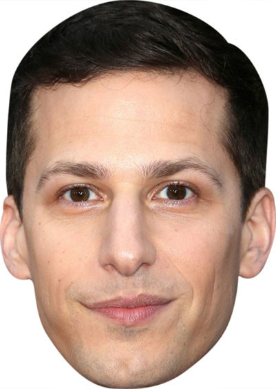 Andy Samberg Tv Stars Face Mask