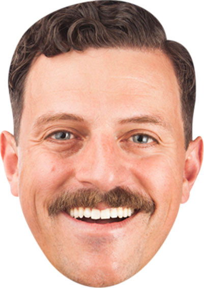 Chris Fairbanks Tv Stars Face Mask