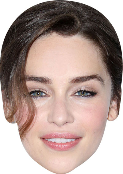 Emilia Clark Tv Stars Face Mask
