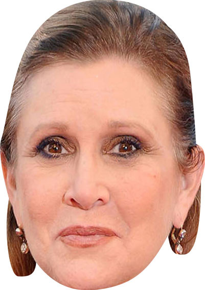 Carrie Fisher 2018 New Tv Stars Face Mask