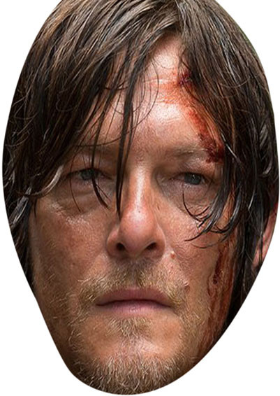 Daryl Dixon Tv Stars Face Mask
