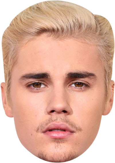 Justin Bieber Tv Stars Face Mask