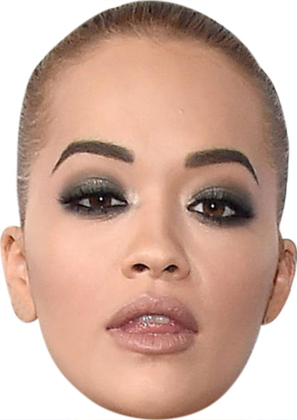 Rita Ora Music Stars Face Mask