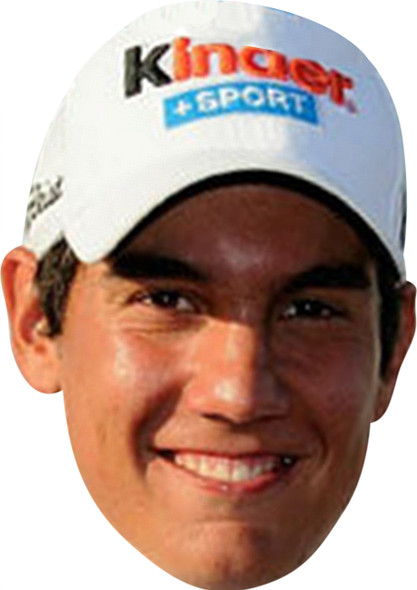 Matteo Manassero 2 Golf Stars Face Mask