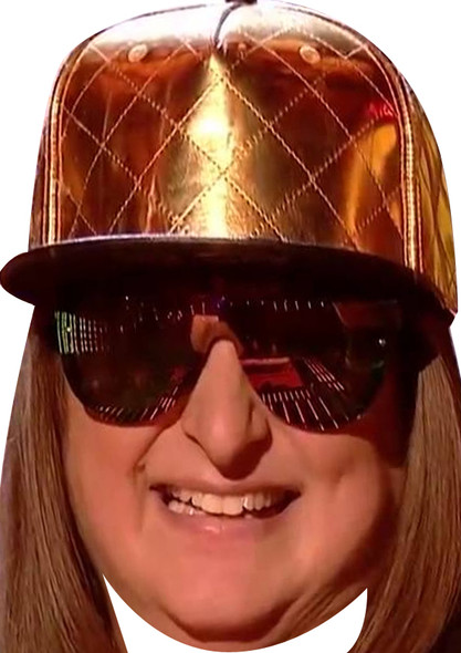 Honey G Gold Hat X Factor Celebrity Party Mask
