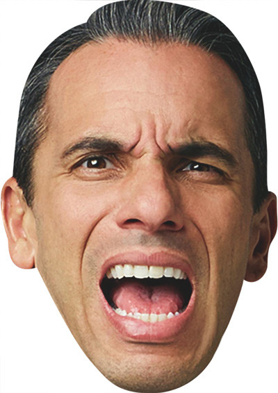 Sebastian Maniscarlco Comedian Face Mask