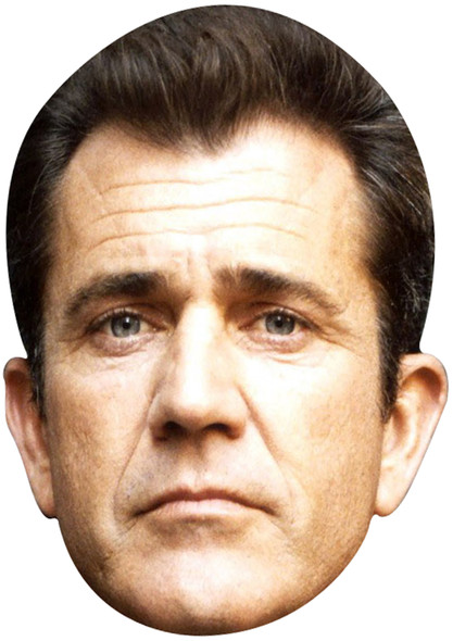 Mel Gibson Young 1990 Celebrity Face Mask - Fancy Dress Party Mask 2026