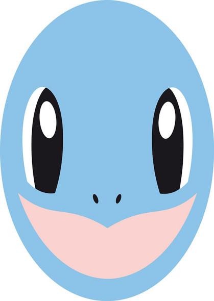 Squirtle 2018 Kids Celebrity Face Mask