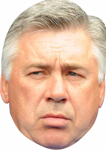 Carlo Ancelotti Sports Celebrity Face Mask
