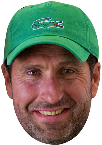 Jose Olathabal Green Hat Sports Celebrity Face Mask