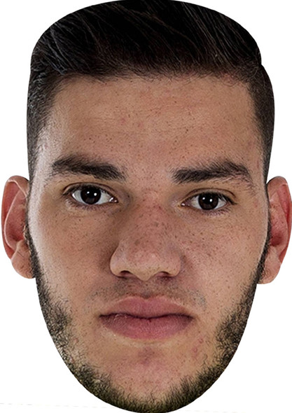 Ederson Moraes Celebrity Party Face Mask