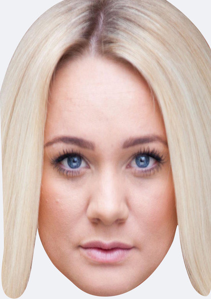 Leela Lomax (Kirsty-Leigh Porter) De Celebrity Party Face Mask