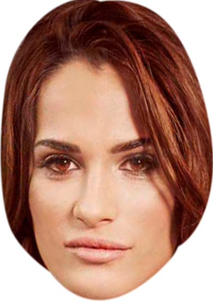 Nicole Bass. Celebrity Party Face Mask