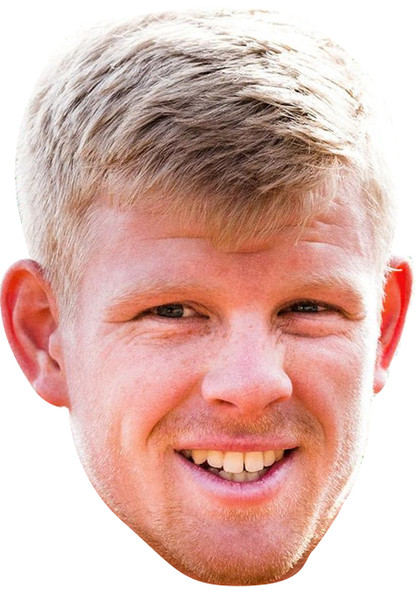 2018 Kyle Edmund Face Mask Wimbledon tennis player