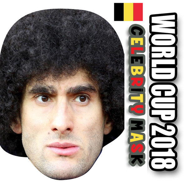 Marouanne Fellani Belgium Football World Cup 2018 Face Mask