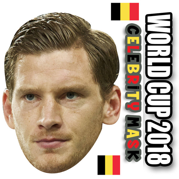 Jan Veronghen Belgium Football World Cup 2018 Face Mask