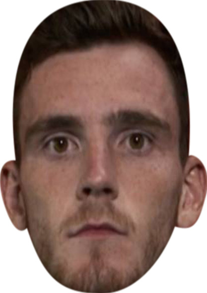 Andrew Robertson Football Sensation Face Mask