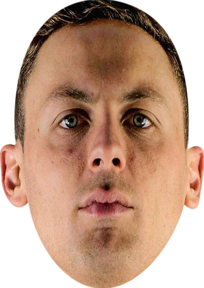 Nemanja Matic 2 Football Sensation Face Mask