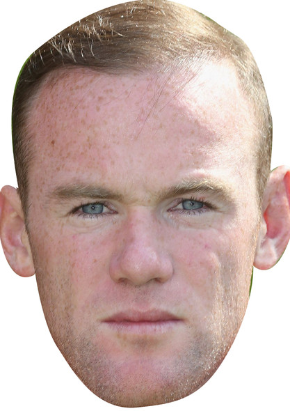 Wayne Rooney England Football Sensation Face Mask