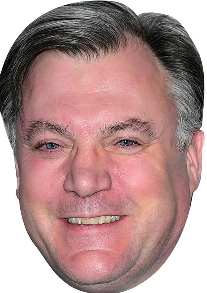 Ed Balls Tv Movie Star Face Mask