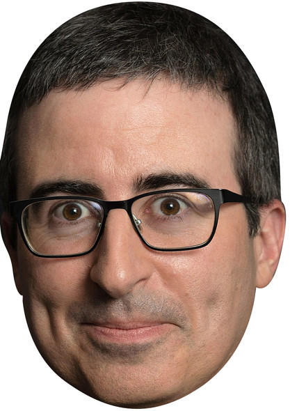 John Oliver Tv Movie Star Face Mask