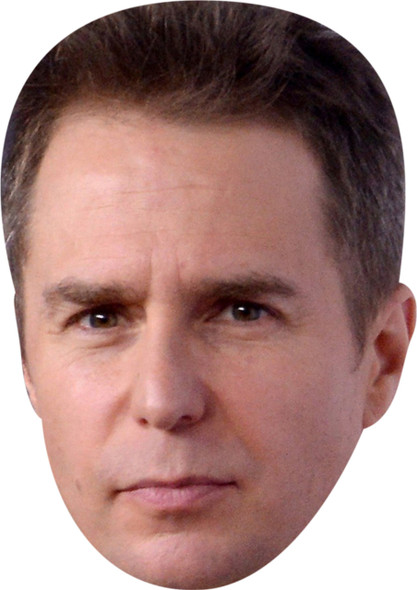 Sam Rockwell Tv Movie Star Face Mask