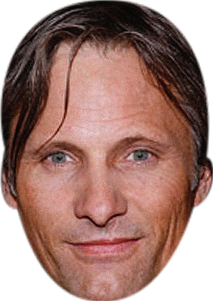 Viggo Mortensen Tv Movie Star Face Mask