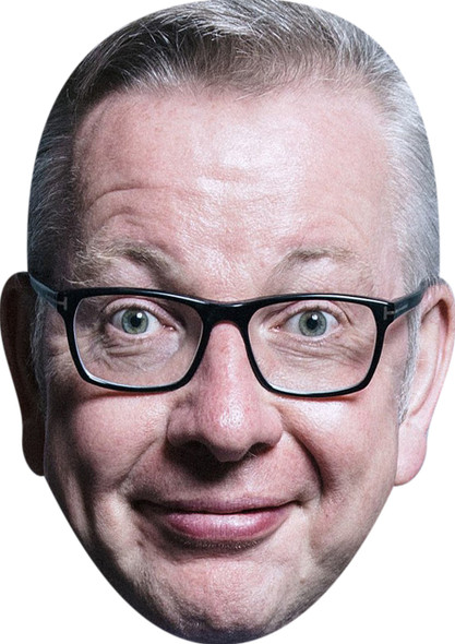 Michael Gove Celebrity Politician Celebrity Face Mask - Fancy Dress Party Mask 2026