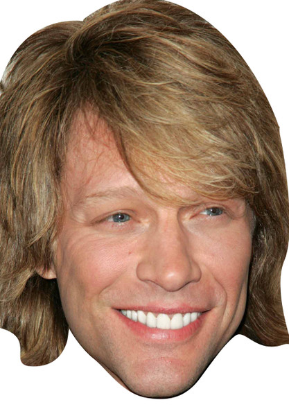 Jon Bon Jovi Celebrity Music Star Celebrity Face Mask - Fancy Dress Party Mask 2026