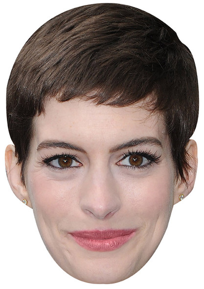 ANNE HATHAWAY JB Actor Movie Tv Celebrity Face Mask