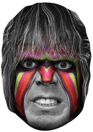 Ultimate Warrior 2 Jb - Fancy Dress Party Mask 2026