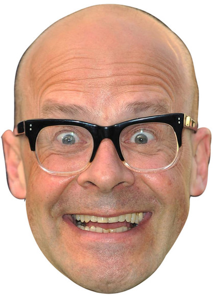 HARRY HILL JB - Funny Comedian Fancy Dress Cardboard Celebrity Face Mask