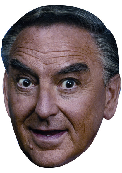 Bob Monkhouse Jb - Tv Star Fancy Dress Cardboard Celebrity Face Mask - Fancy Dress Party Mask 2026