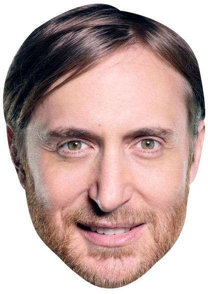 David Guetta Jb - Music Star Fancy Dress Cardboard Celebrity Face Mask - Fancy Dress Party Mask 2026
