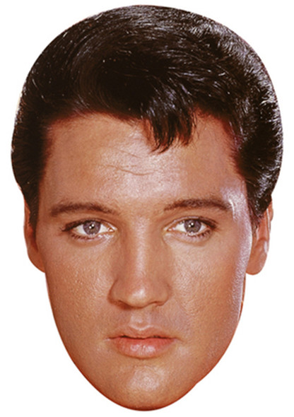 ELVIS PRESLEY MASK JB - Music Star Fancy Dress Cardboard Celebrity Face Mask