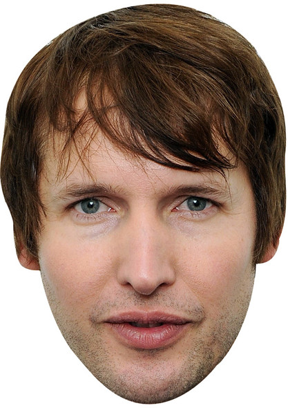 James Blunt Jb - Music Star Fancy Dress Cardboard Celebrity Face Mask - Fancy Dress Party Mask 2026