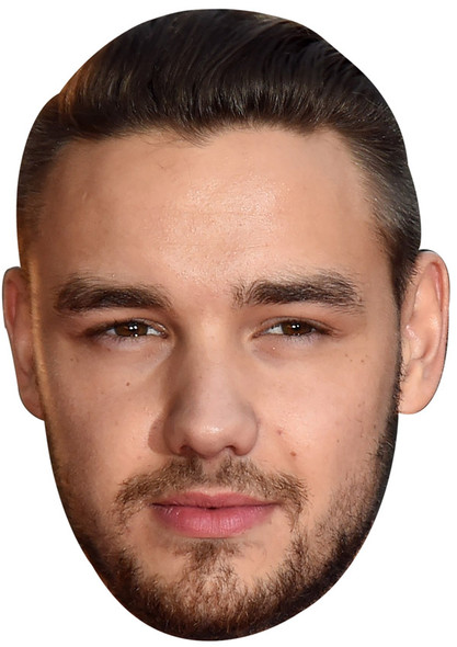 Liam Payne Jb - Music Star Fancy Dress Cardboard Celebrity Face Mask - Fancy Dress Party Mask 2026