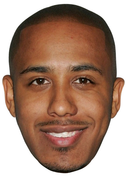 Marques Houston Jb - Music Star Fancy Dress Cardboard Celebrity Face Mask - Fancy Dress Party Mask 2026