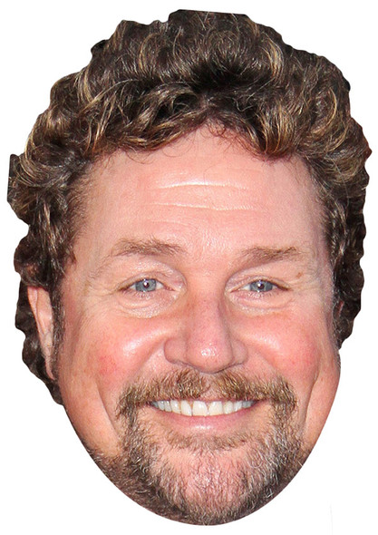 Michael Ball Jb - Music Star Fancy Dress Cardboard Celebrity Face Mask - Fancy Dress Party Mask 2026