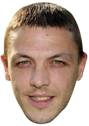 Chris Baird Jb - Footballer Fancy Dress Cardboard Celebrity Face Mask - Fancy Dress Party Mask 2026