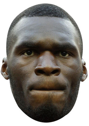 Christian Benteke Fancy Dress Face Mask 2026 Jb - Footballer Fancy Dress Cardboard Celebrity Face Mask - Fancy Dress Party Mask 2026