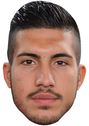 Emre Can Fancy Dress Face Mask 2026 Jb - Footballer Fancy Dress Cardboard Celebrity Face Mask - Fancy Dress Party Mask 2026