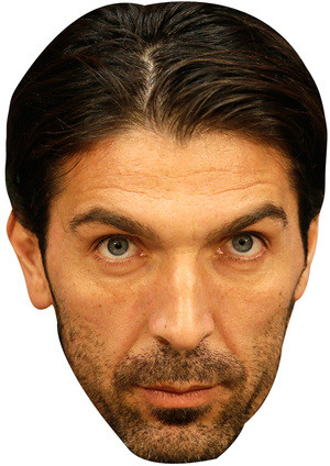 Gianluigi Buffon Jb - Footballer Fancy Dress Cardboard Celebrity Face Mask - Fancy Dress Party Mask 2026