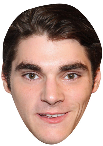 Rj Mitte Jb - Footballer Fancy Dress Cardboard Celebrity Face Mask - Fancy Dress Party Mask 2026