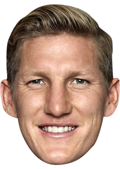 Bastian Schweinsteiger Jb - Footballer Fancy Dress Cardboard Celebrity Face Mask - Fancy Dress Party Mask 2026