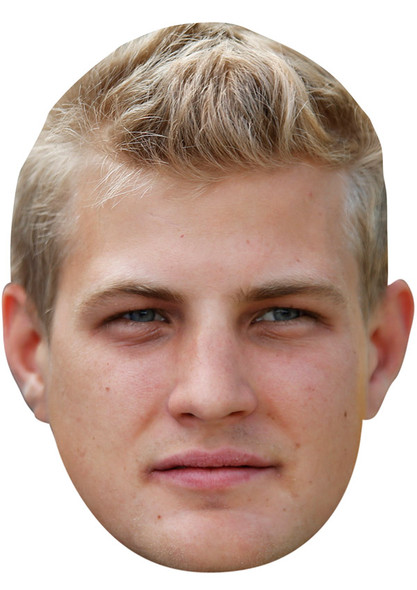 Marcus Ericsson Jb - Formula 1 Driver Fancy Dress Cardboard Celebrity Face Mask - Fancy Dress Party Mask 2026