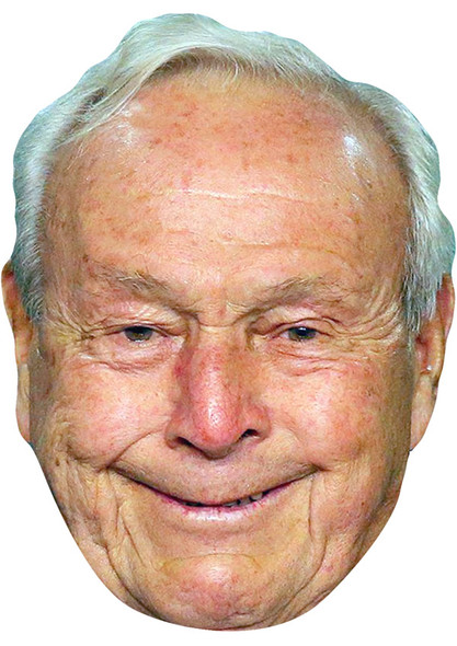 Arnold Palmer Jb - Golf Fancy Dress Cardboard Celebrity Face Mask - Fancy Dress Party Mask 2026