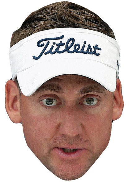 Ian Poulter Jb - Golf Fancy Dress Cardboard Celebrity Face Mask - Fancy Dress Party Mask 2026